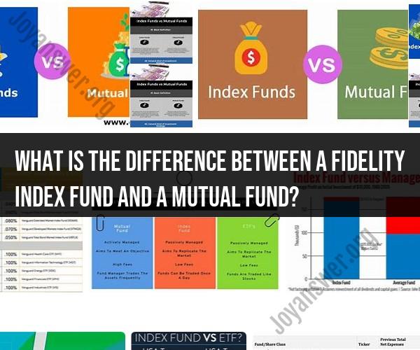 Fidelity Index Fund vs. Mutual Fund: Understanding the Difference