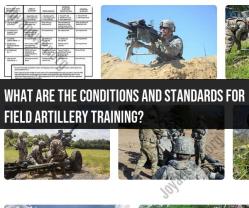 Field Artillery Training Conditions and Standards