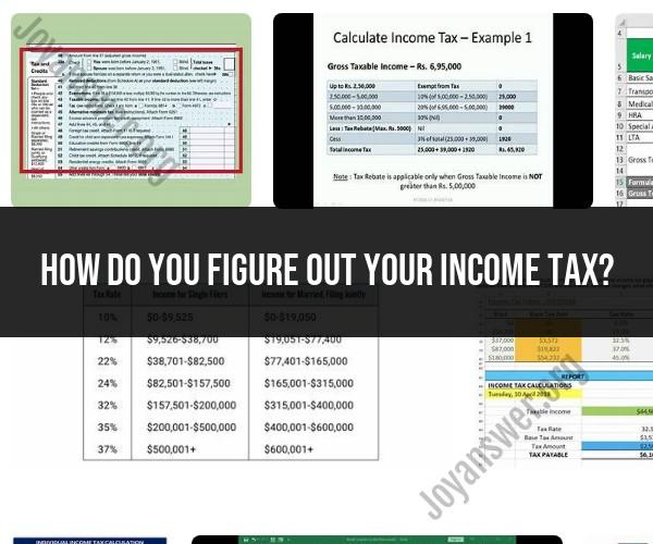 Figuring Out Your Income Tax: A Comprehensive Guide