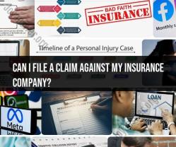Filing a Claim Against Your Insurance Company: Know Your Rights