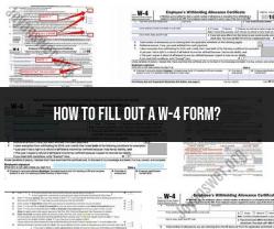 Filling Out a W-4 Form: A Simplified Walkthrough