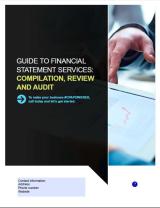 Financial Statement Preparation and Review Audit: Process Overview