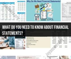 Financial Statements: Key Information Overview