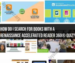Finding Books with Renaissance Accelerated Reader 360® Quizzes