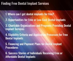 Finding Free Dental Implant Services