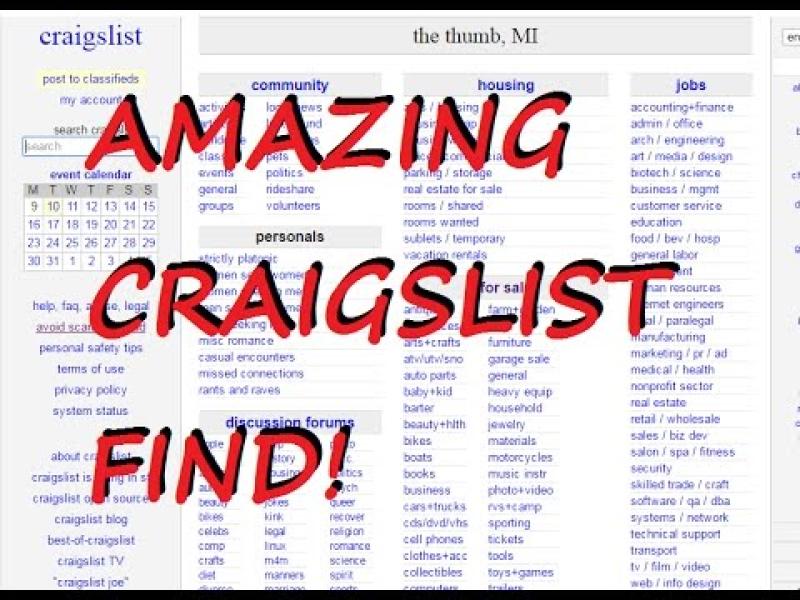 Finding Trucks on Craigslist: Search Techniques