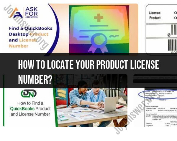 Finding Your Product License: A Step-by-Step Guide