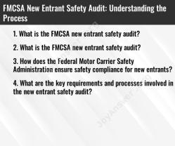 FMCSA New Entrant Safety Audit: Understanding the Process