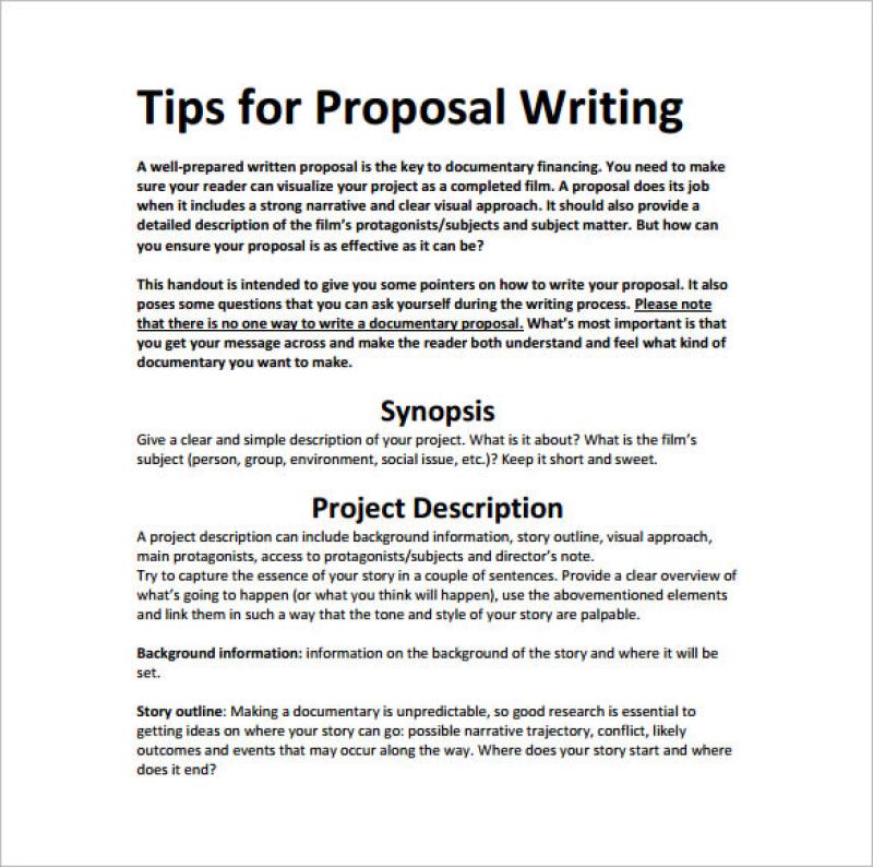 Formatting a Proposal: Professional Presentation