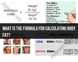 Formula for Calculating Body Fat Percentage