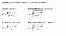 Formula for Calculating Variance: Statistical Analysis