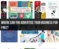 Free Business Advertising: Where to Promote Your Business for Free