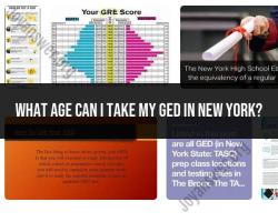 GED Eligibility in New York: Age Requirements for Testing