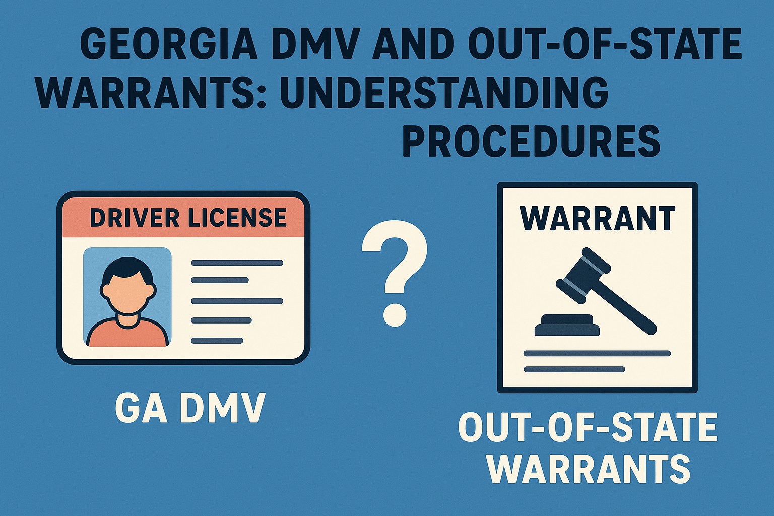 Georgia DMV and Out-of-State Warrants: Understanding Procedures