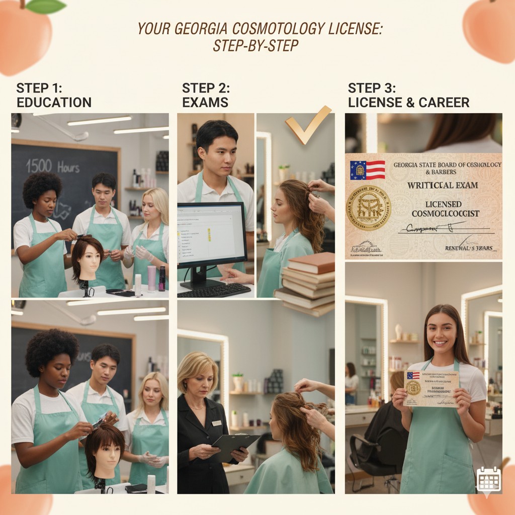 Getting Your Cosmetology License in Georgia: Step-by-Step Guide