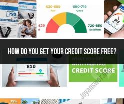Getting Your Credit Score for Free: Steps and Resources