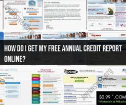 Getting Your Free Annual Credit Report Online: Simple Steps