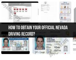 Getting Your Nevada Driving Record: A Step-by-Step Guide