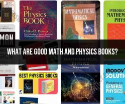 Good Math and Physics Books: Recommendations for Learning
