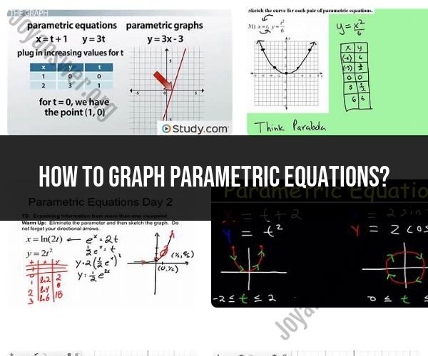 Graphing Parametric Equations: Visualizing Curves
