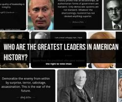 Greatest Leaders in American History: Notable Figures