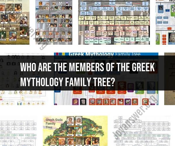 Greek Mythology Family Tree: Understanding the Lineage of Deities
