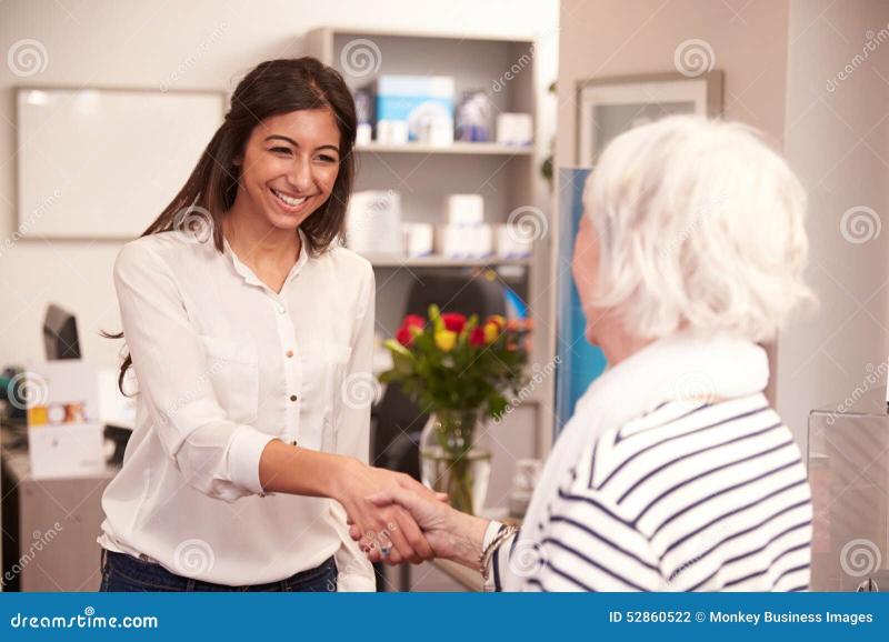 Greeting Patients and Customers: Professional Etiquette