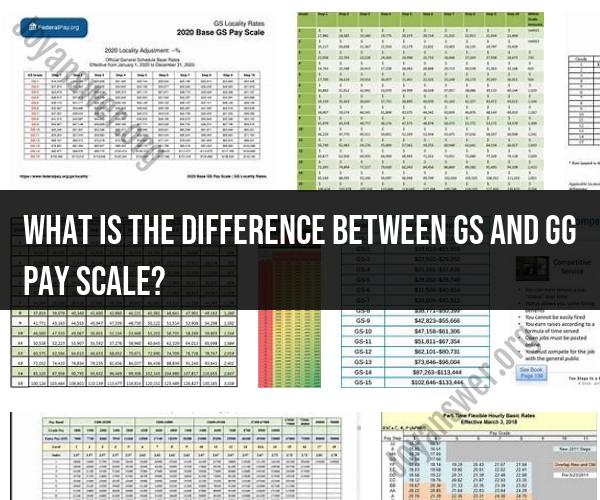 GS vs. GG Pay Scale: Deciphering Government Salary Scales