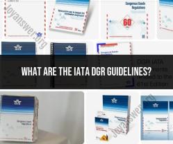 Guiding Principles: Understanding IATA Dangerous Goods Regulations