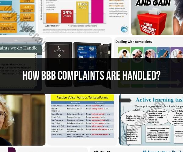 Handling BBB Complaints: Procedures and Protocols
