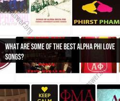 Heartfelt Love Songs for Alpha Phi Members