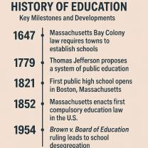 History of Education in America: Key Milestones and Development