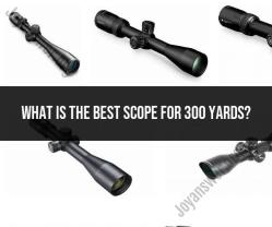 Hitting the Mark at 300 Yards: Choosing the Best Scope