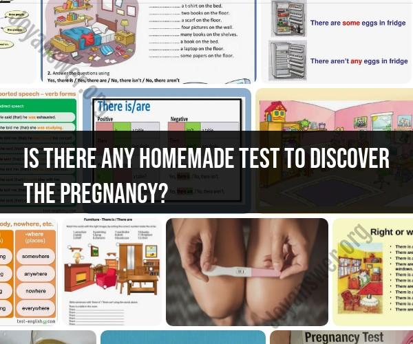 Homemade Pregnancy Test: Myth or Reality?
