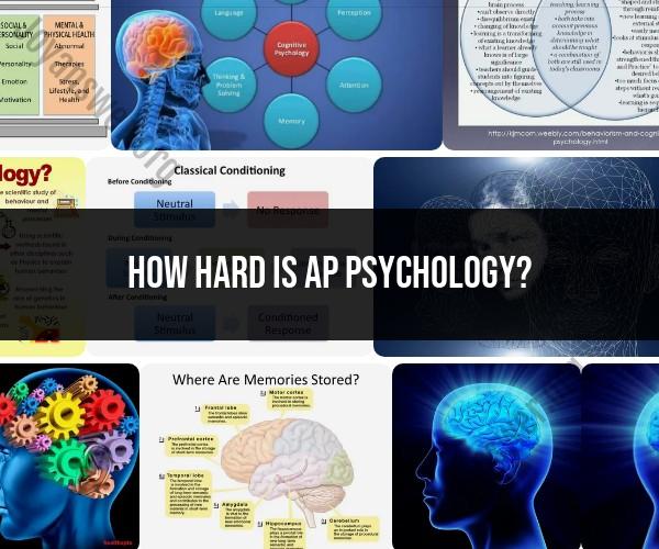 How Challenging Is AP Psychology? Course Insights