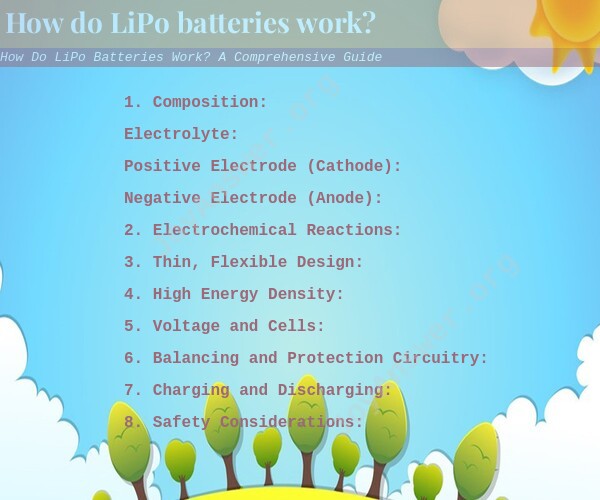 How Do LiPo Batteries Work? A Comprehensive Guide