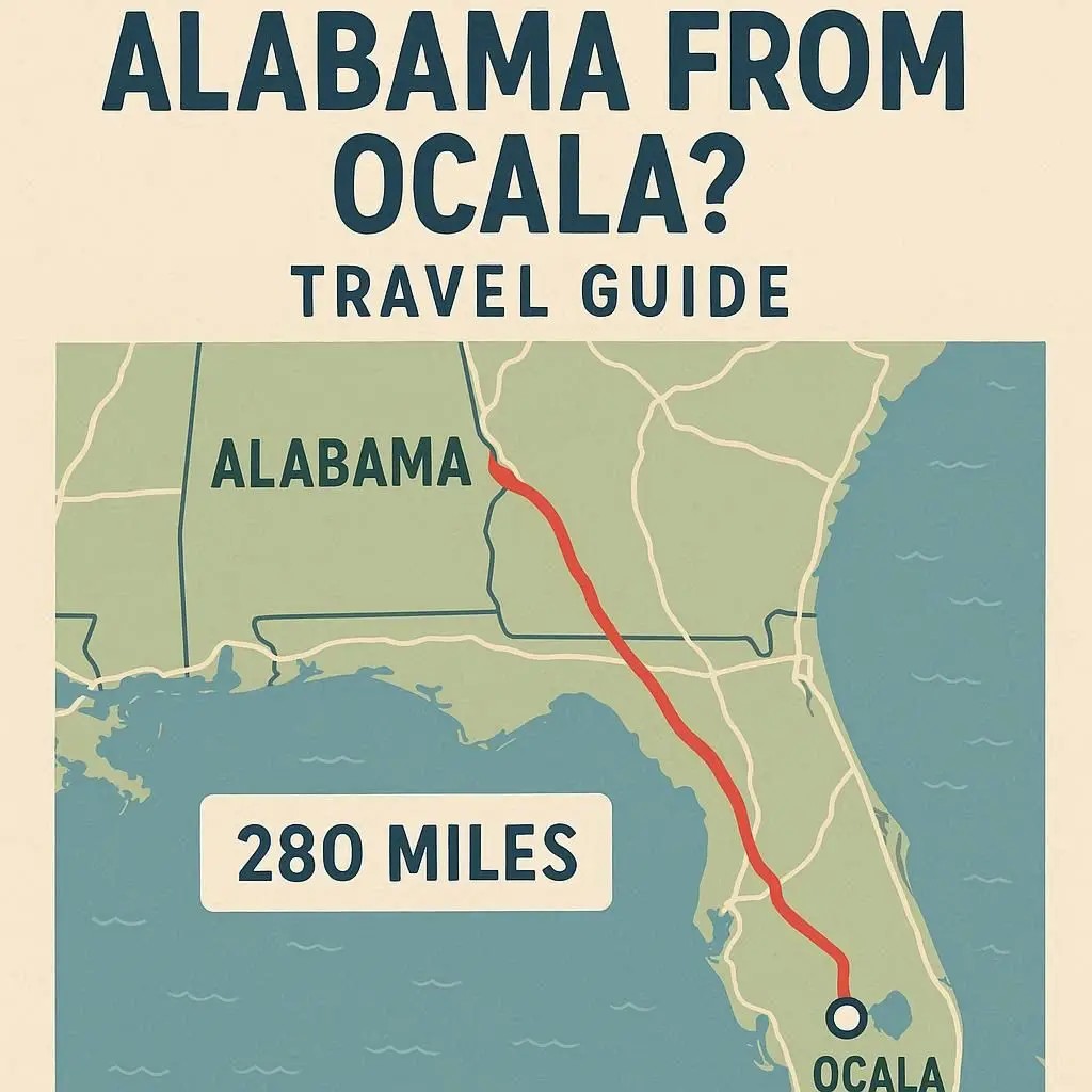 How Far is Alabama from Ocala? Travel Guide