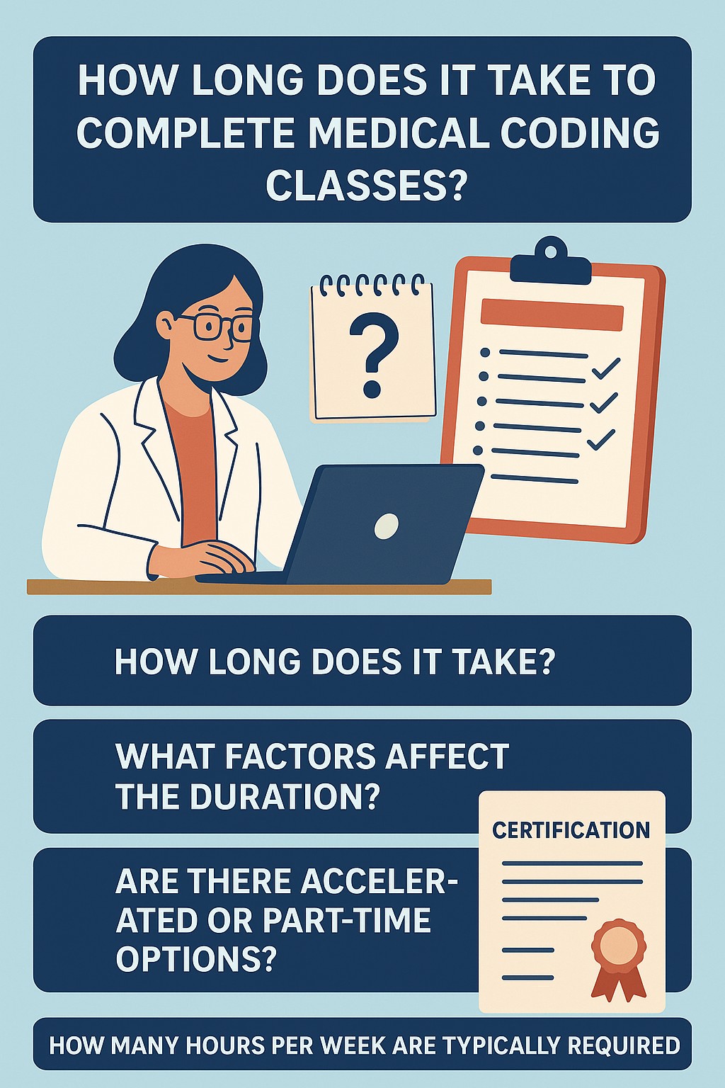 How Long Does It Take to Complete Medical Coding Classes?