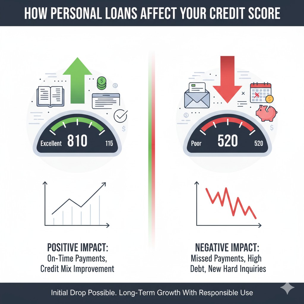 How Personal Loans Affect Your Credit Score