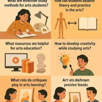 How Should Students Study the Arts Effectively?