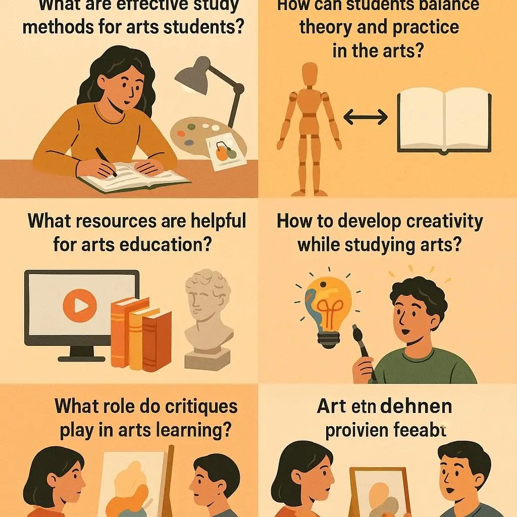 How Should Students Study the Arts Effectively?