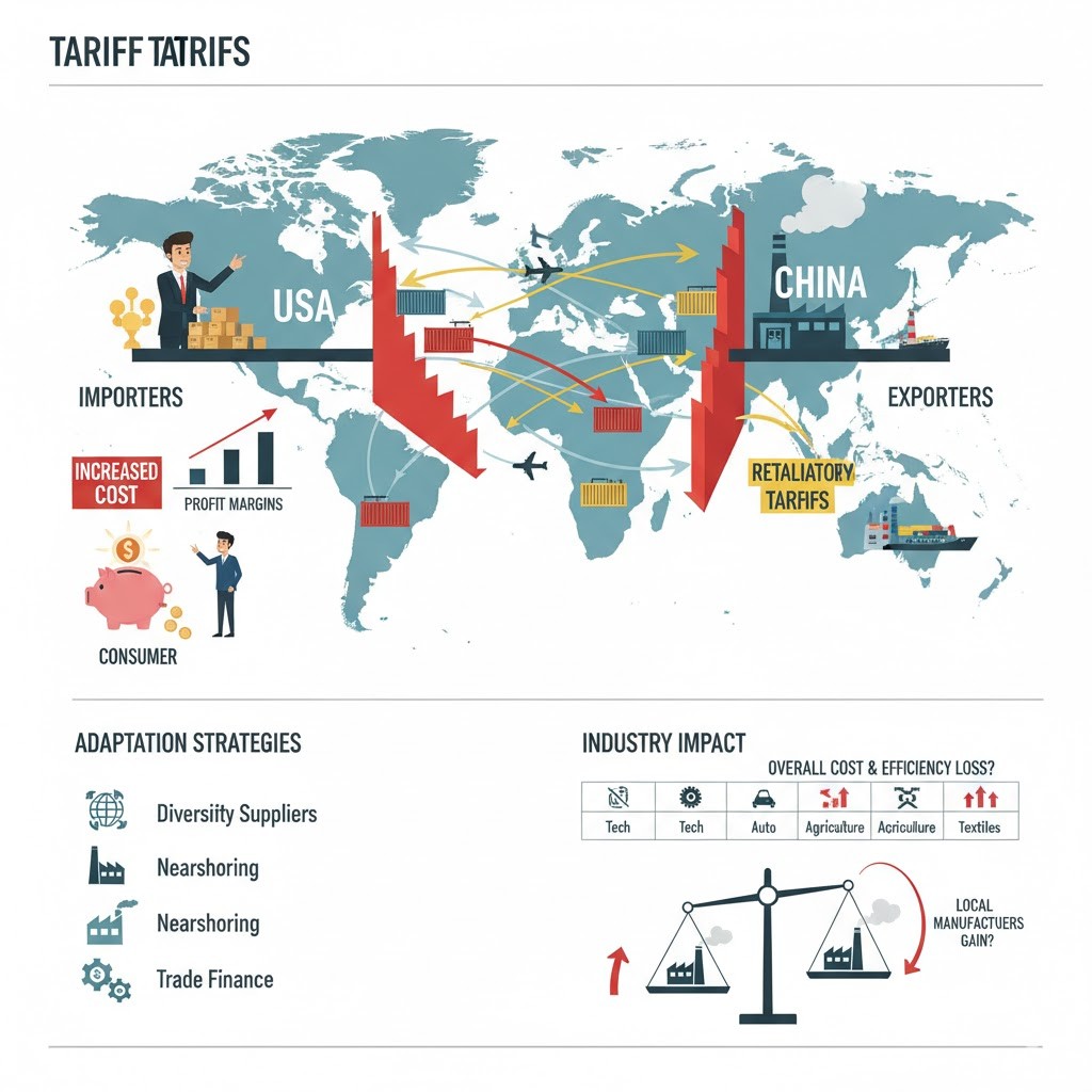 How Tariffs Affect Import and Export Businesses