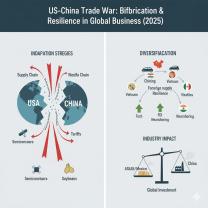 How the US–China Trade War Affects Global Businesses in 2025