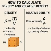 How to Calculate Density and Relative Density