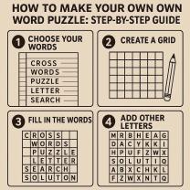 How to Make Your Own Word Puzzle: Step-by-Step Guide