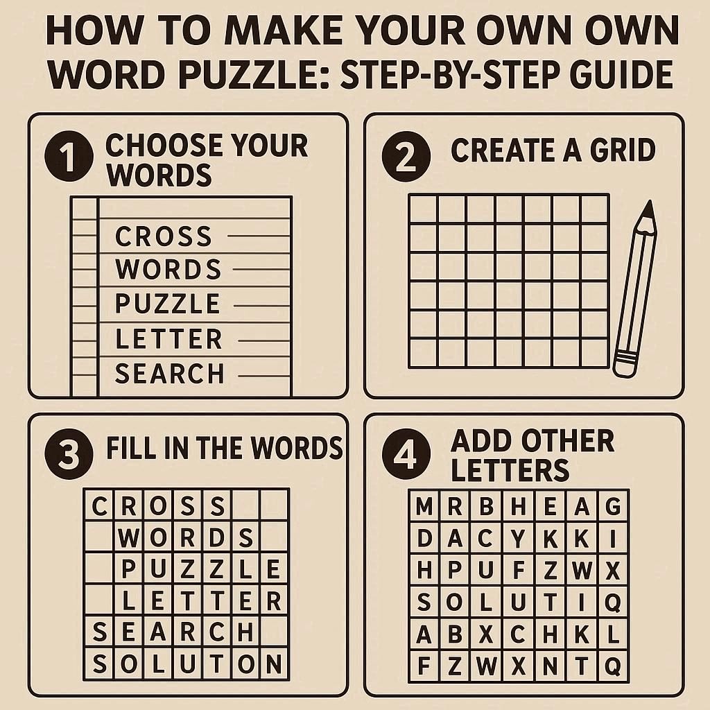 How to Make Your Own Word Puzzle: Step-by-Step Guide