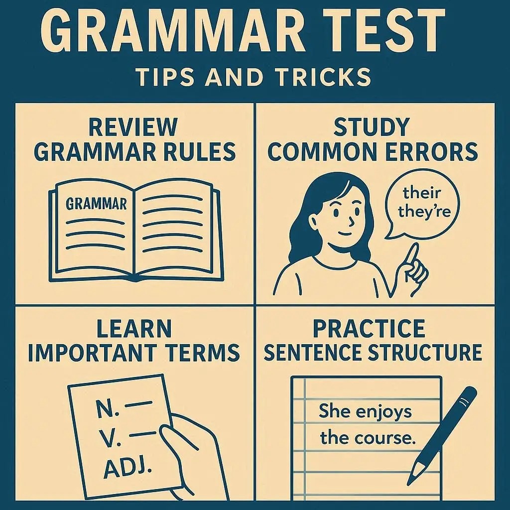 How to Pass a High School Grammar Test: Tips and Tricks