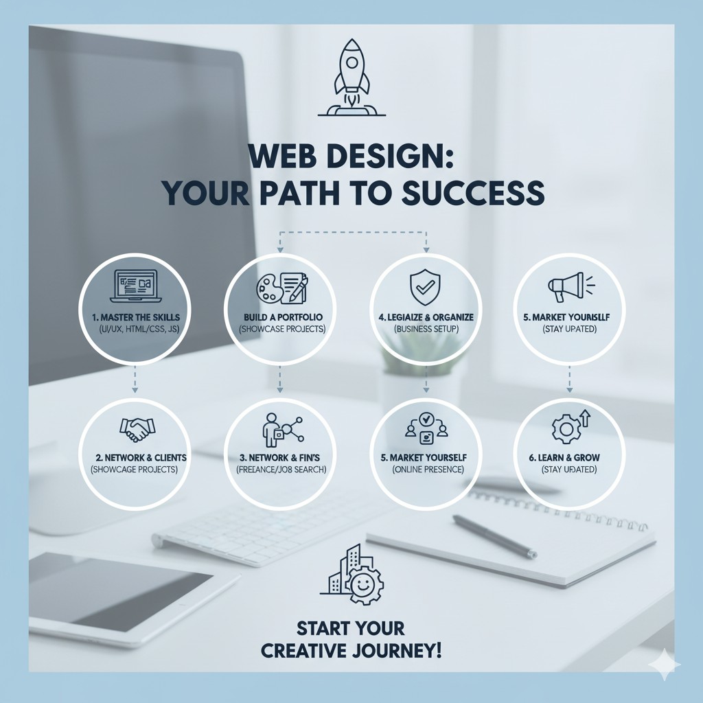 How to Start a Web Design Career or Business