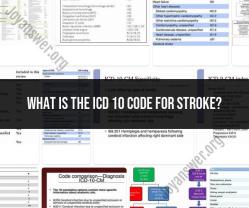 ICD-10 Code for Stroke: Navigating Healthcare Classification