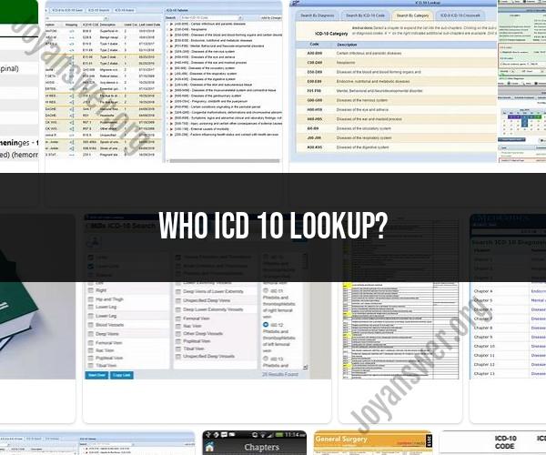 ICD-10 Lookup: Tools and Resources